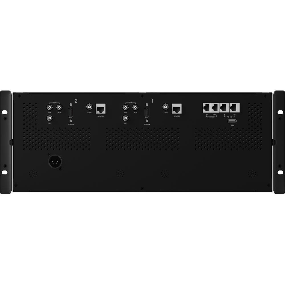 TVLogic RKM-290A Dual 9" HD SD Multichannel LCD Rack Monitor