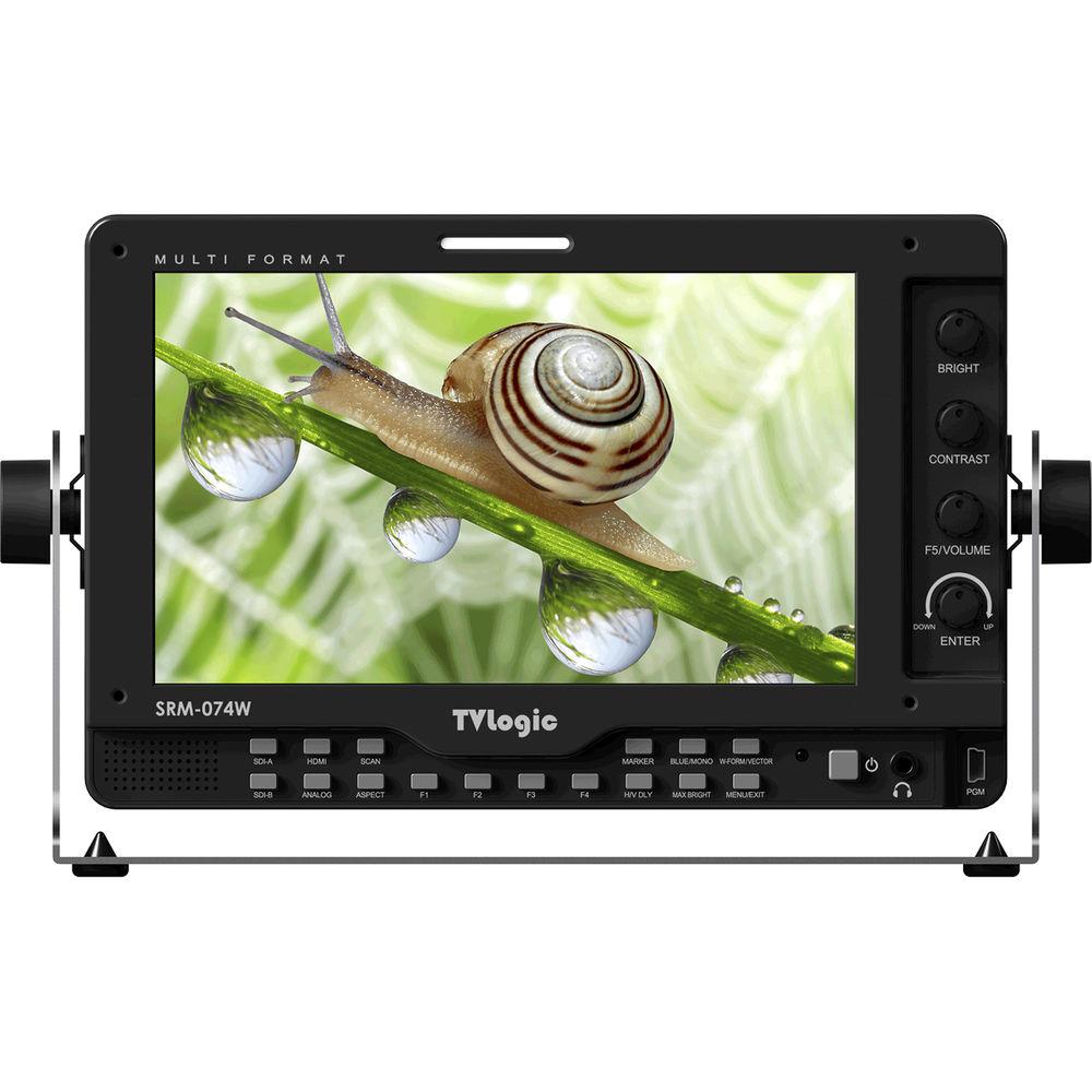 TVLogic SRM-074W-N 7" Sunlight-Readable 1024 x 600 HD LCD Monitor