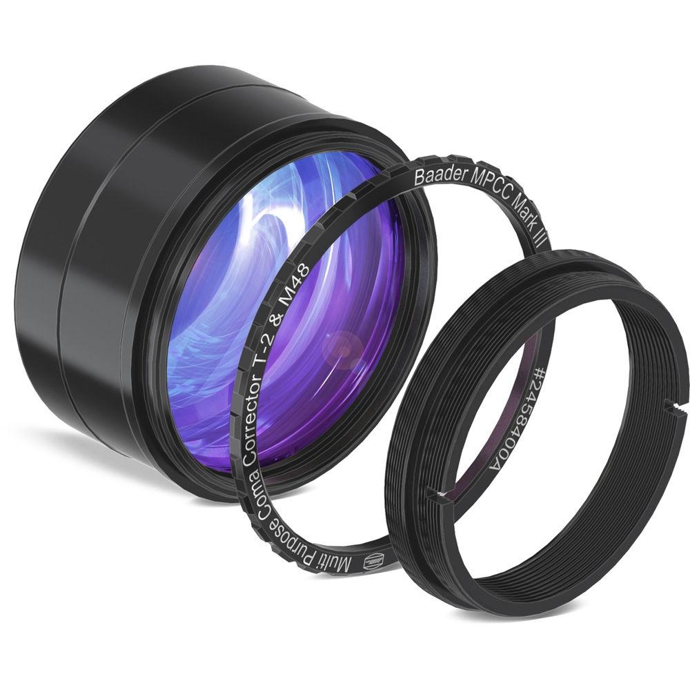 Alpine Astronomical Baader 2" Mark III Visual Photographic Coma Corrector for Dobsonian OTAs with 1.25" Eyepiece Holder