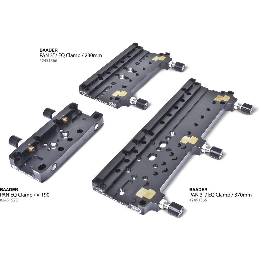 Alpine Astronomical Baader Pan 3" EQ Vixen Losmandy Dual Clamp