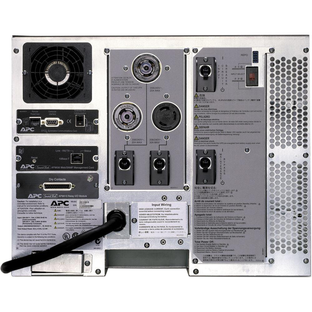 APC Symmetra RM 6kVA to 6kVA N 1 Single Phase UPS and Scalable Double-Conversion