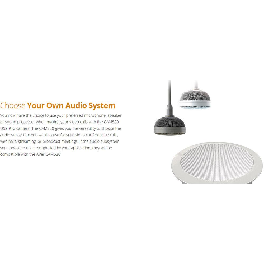 AVer CAM520 12x USB PTZ Conference Camera