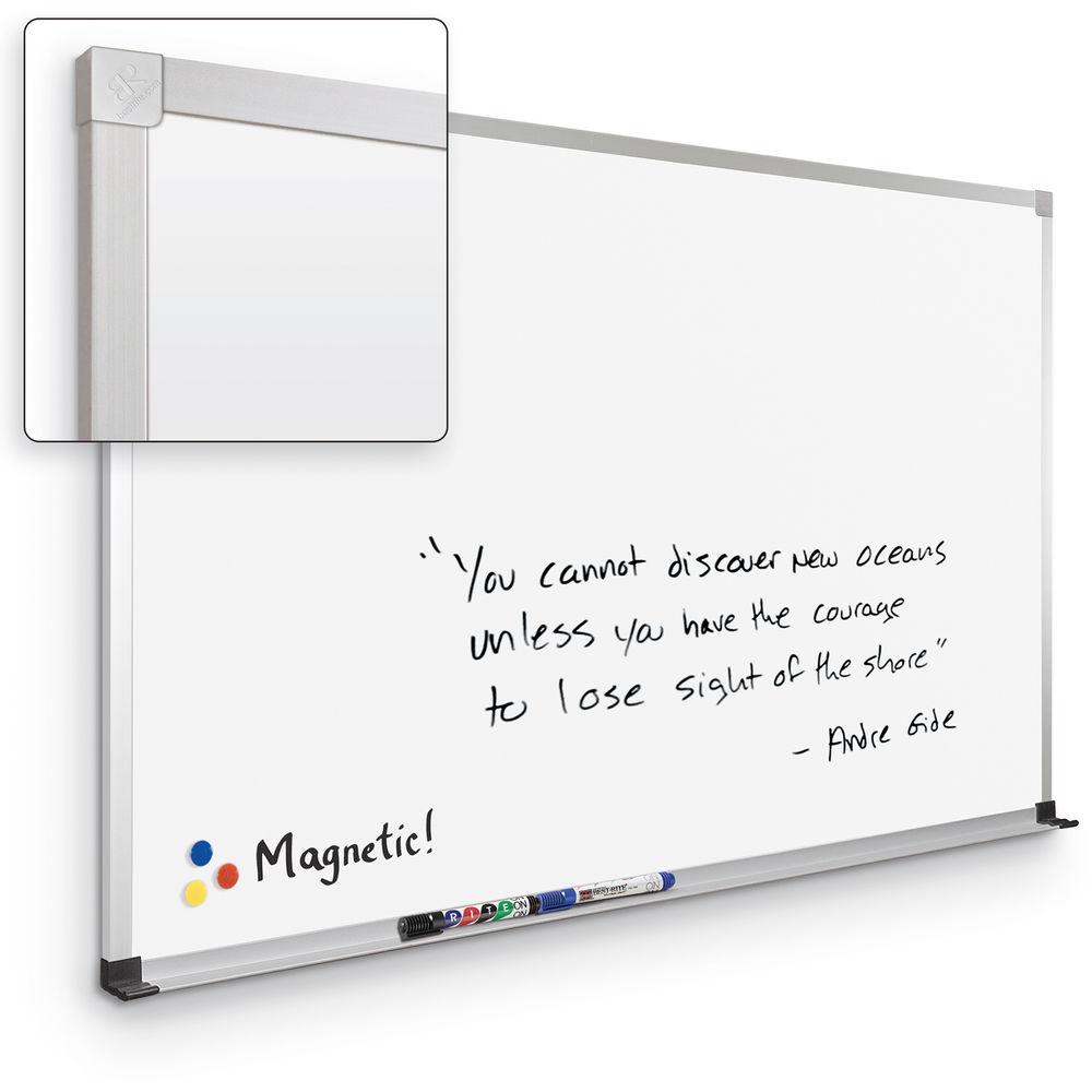 Best Rite Magnetic Porcelain Steel Markerboard with ABC Trim