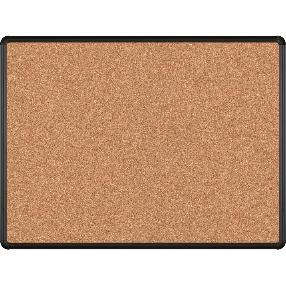 Best Rite Splash-Cork Tackboard with Black Presidential Trim