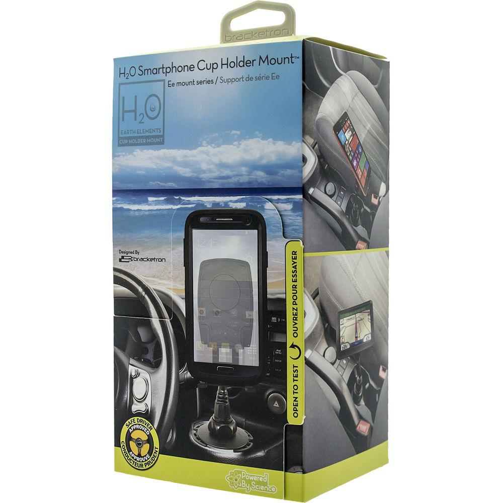 Bracketron H2O Smartphone Cup Holder Mount for Select Smartphones and Portable Devices