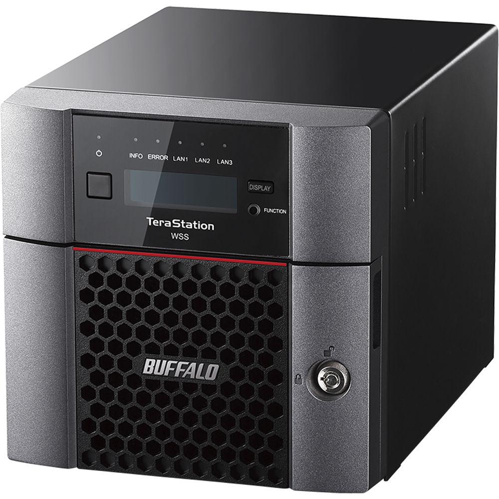 Buffalo TeraStation 8TB WS5020 4-Bay NAS Server, Buffalo, TeraStation, 8TB, WS5020, 4-Bay, NAS, Server