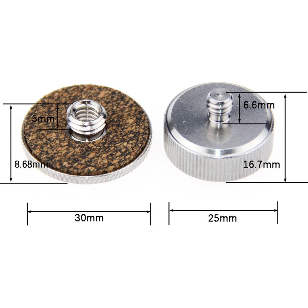 CAMVATE 1 4"-20 To 3 8"-16 And 3 8"-16 To 1 4"-20 Screw Adapter Set