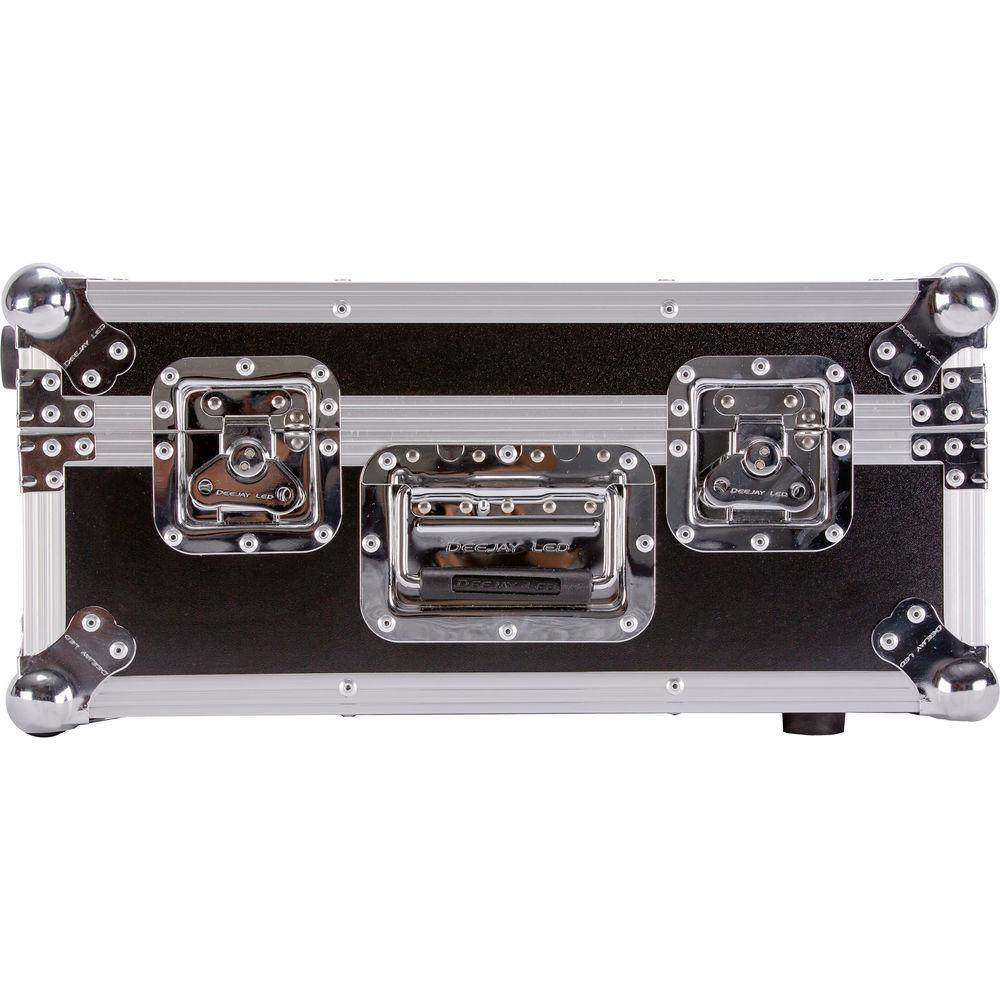 DeeJay LED Deluxe CD Case with Wheels for 100 Jewel Case CD