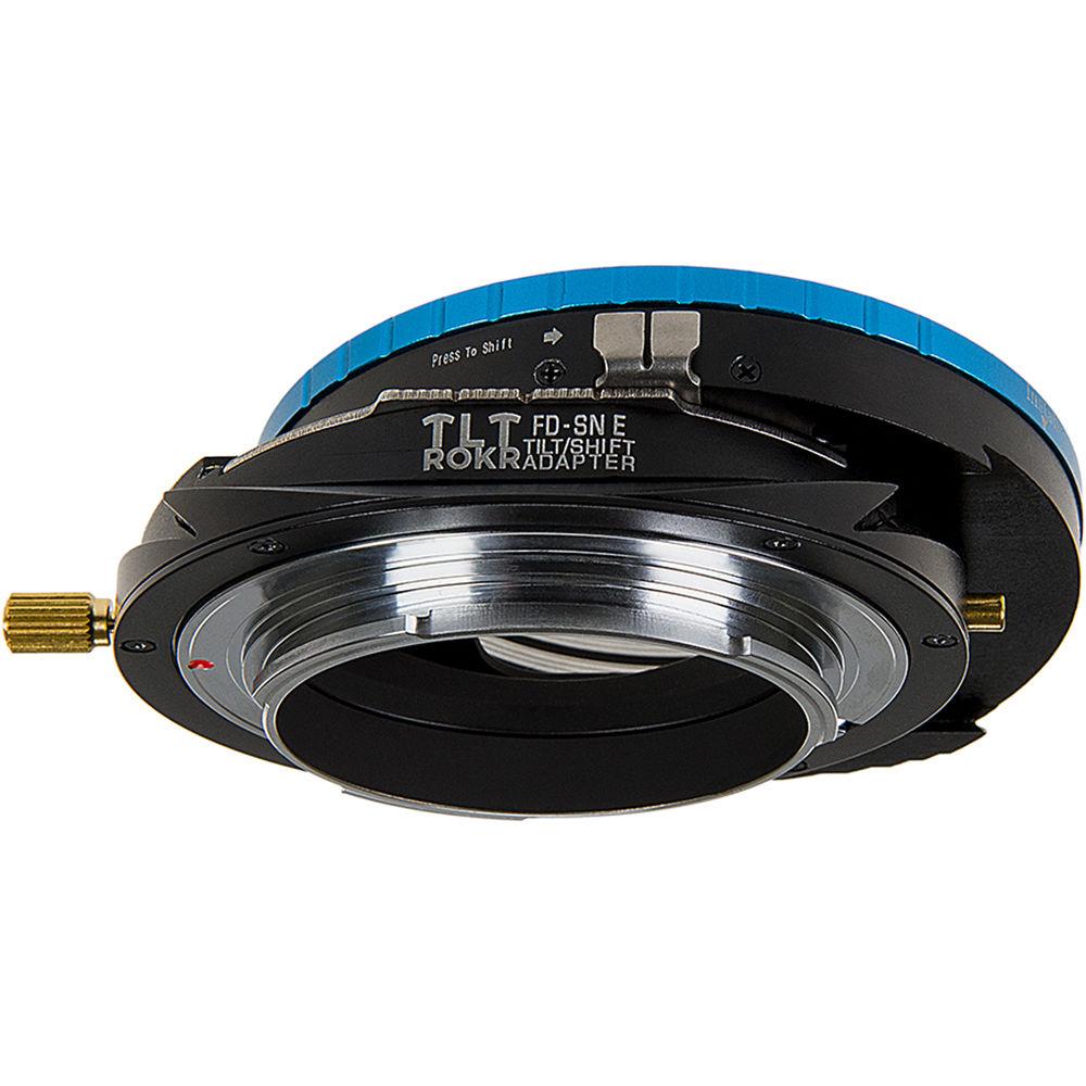 FotodioX Pro TLT ROKR Tilt-Shift Adapter for Canon FD Lens to Sony E Camera