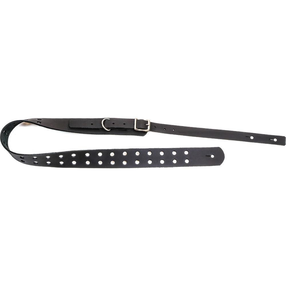 Funk Plus Double Hole Genuine Premium Leather Guitar Strap with Buckle