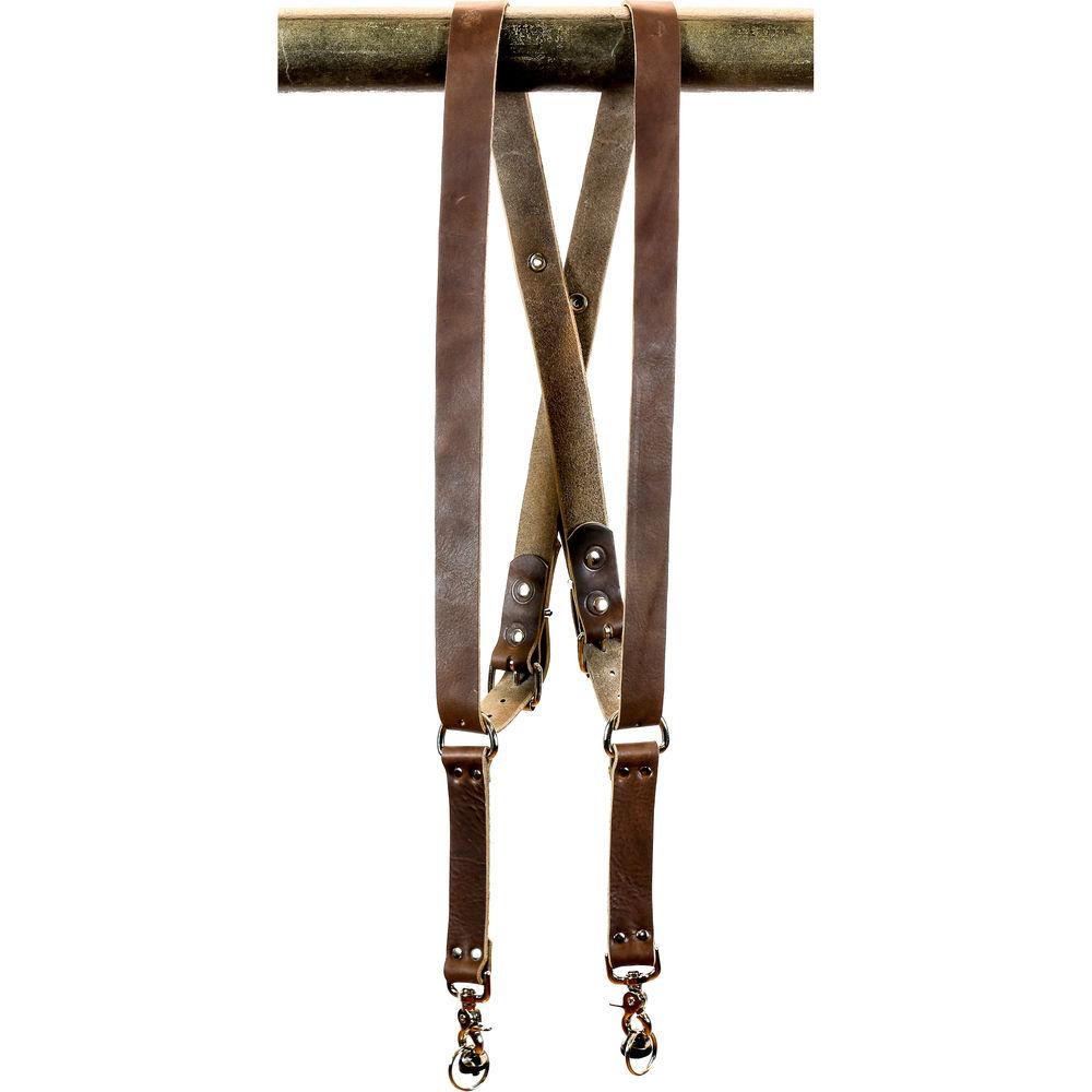 Funk Plus Water Buffalo Leather Snap Back Harness with 1.25" Wide Straps