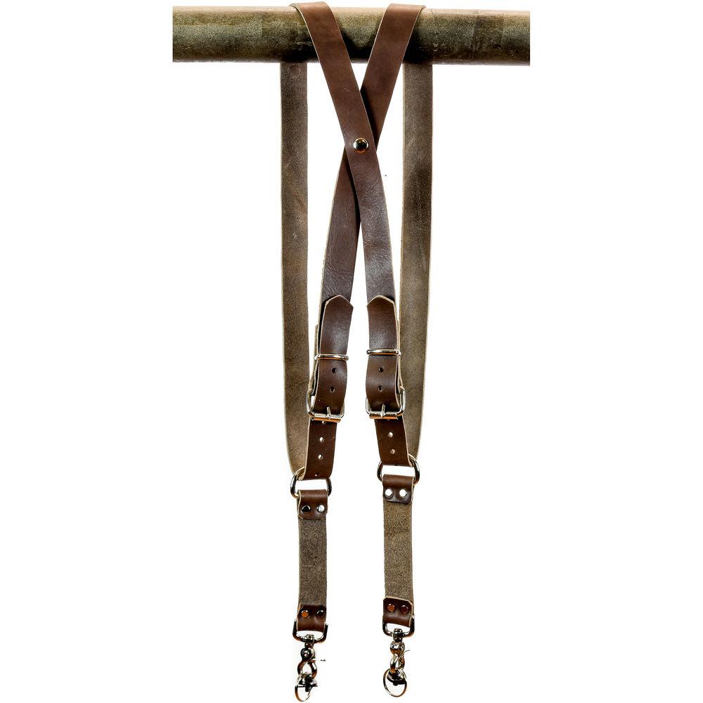 Funk Plus Water Buffalo Leather Snap Back Harness with 1.25" Wide Straps