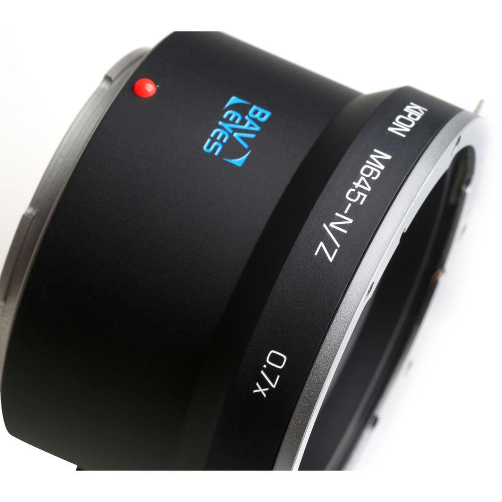 KIPON Baveyes Lens Mount Adapter for Mamiya 645-Mount Lens to Nikon Z-Mount Camera