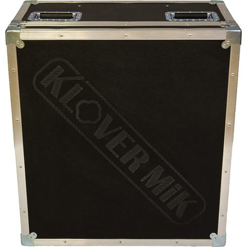 Klover Road Case for Two KM-26 Parabolic Microphones with Handle and Wheels