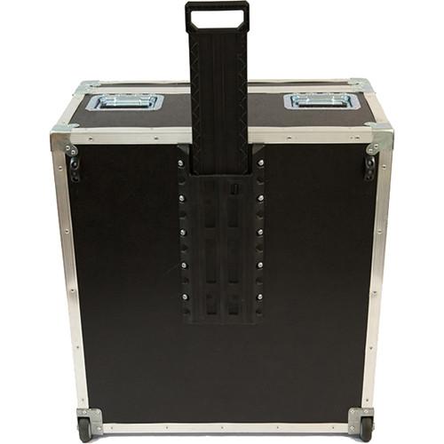 Klover Road Case for Two KM-26 Parabolic Microphones with Handle and Wheels