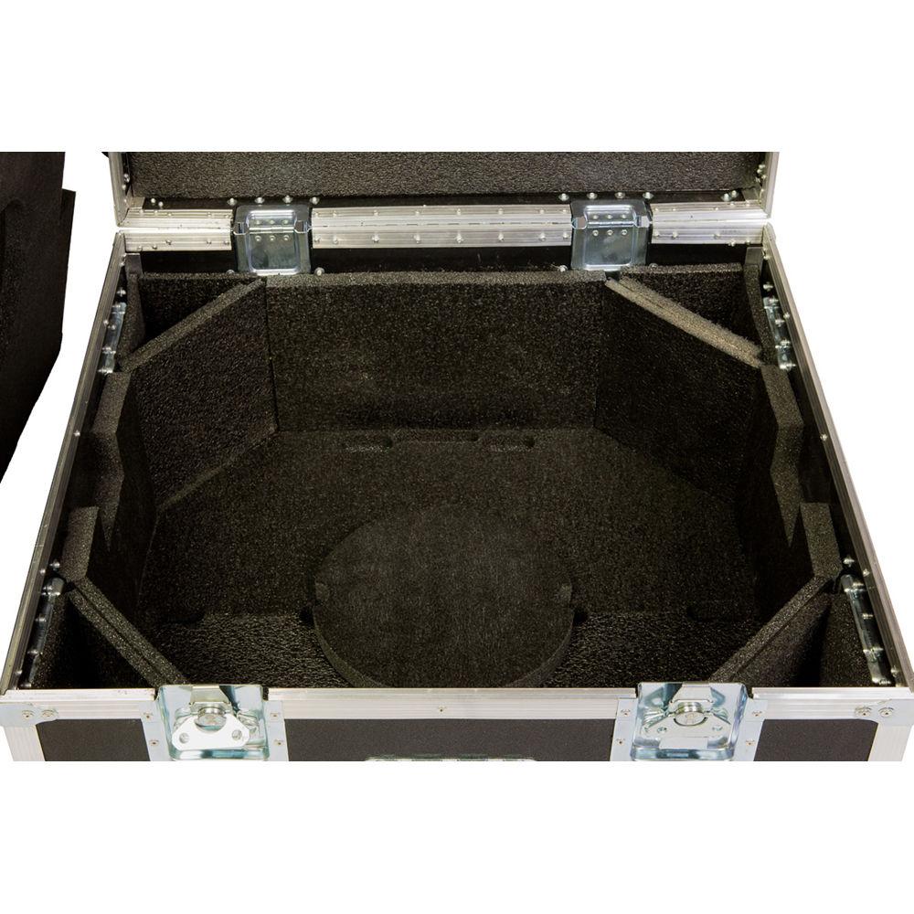 Klover Road Case for Two KM-26 Parabolic Microphones with Handle and Wheels