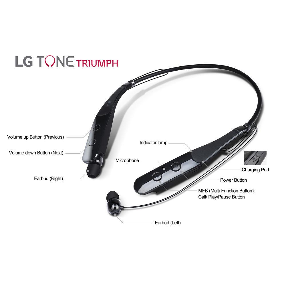 LG Tone Triumph Bluetooth Wireless Stereo Headset