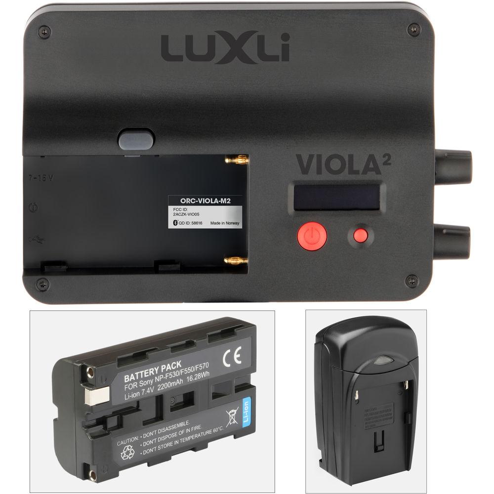 Luxli Viola² 5" On-Camera RGBAW LED Light