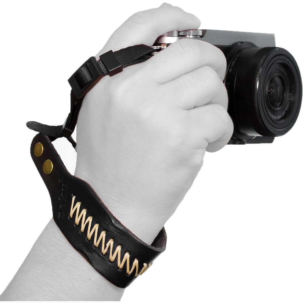 MegaGear PU Padded Leather Wrist Strap