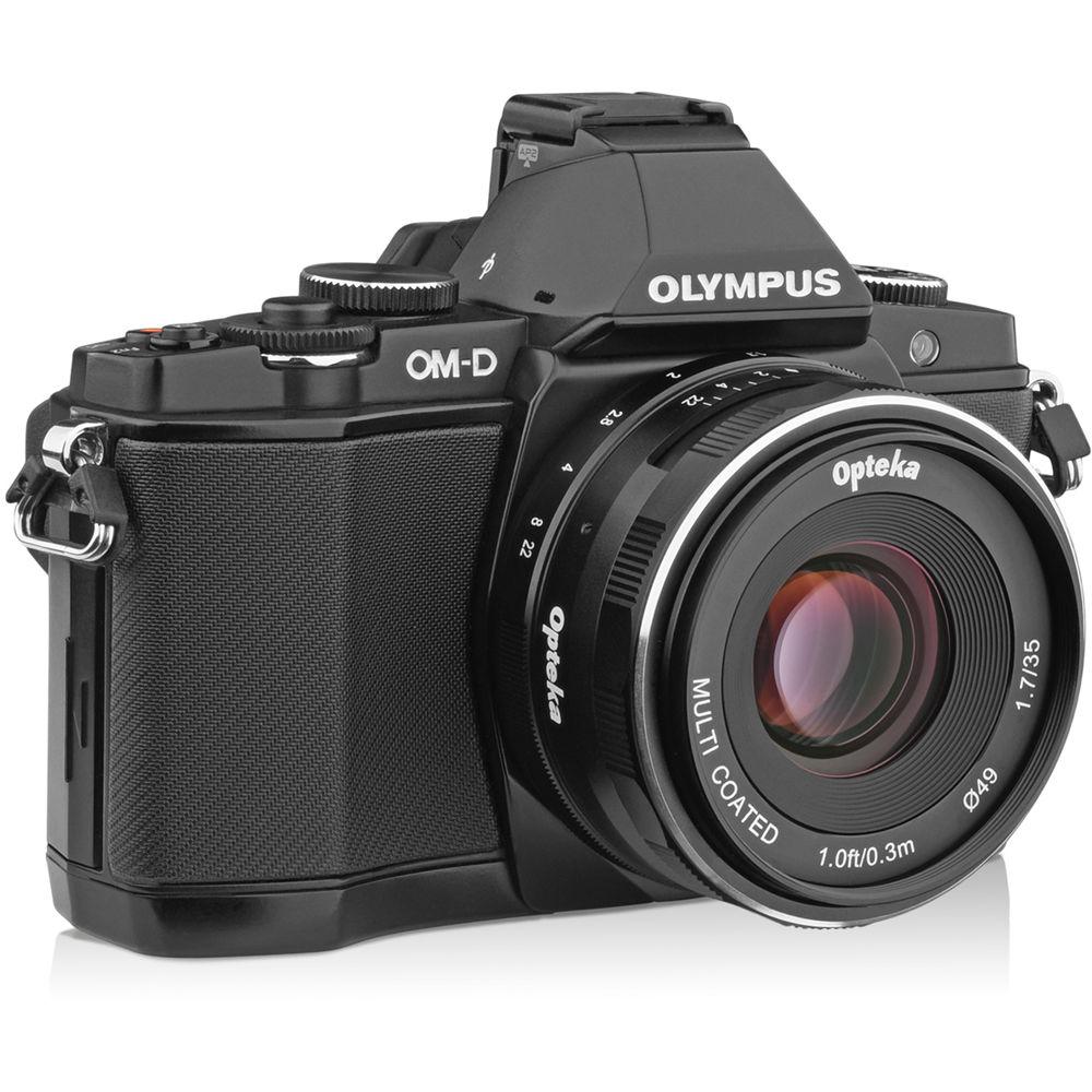 Opteka 35mm f 1.7 Lens for Micro Four Thirds