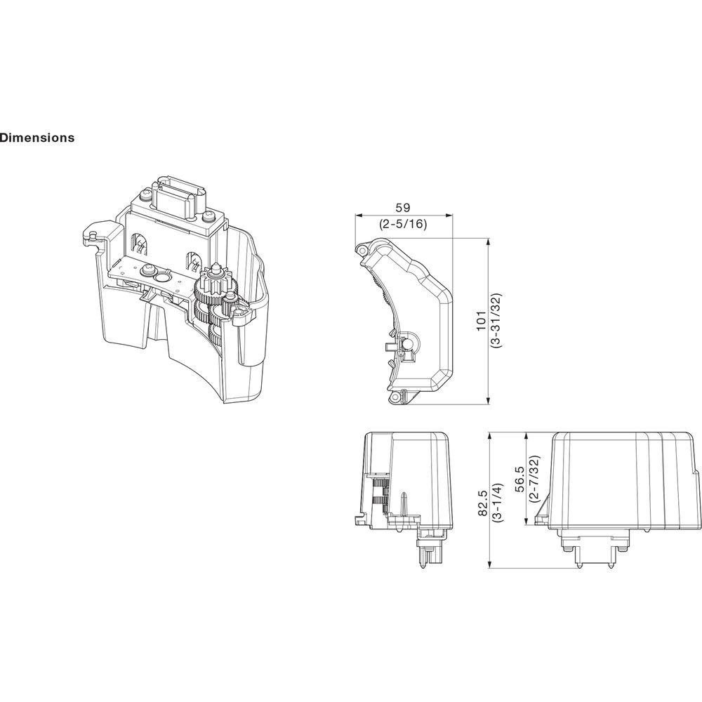 Panasonic Stepping Motor Kit for PT-RQ32K, PT-RZ31K, PT-RS30K, PT-RZ21K, PT-RS20K Projectors