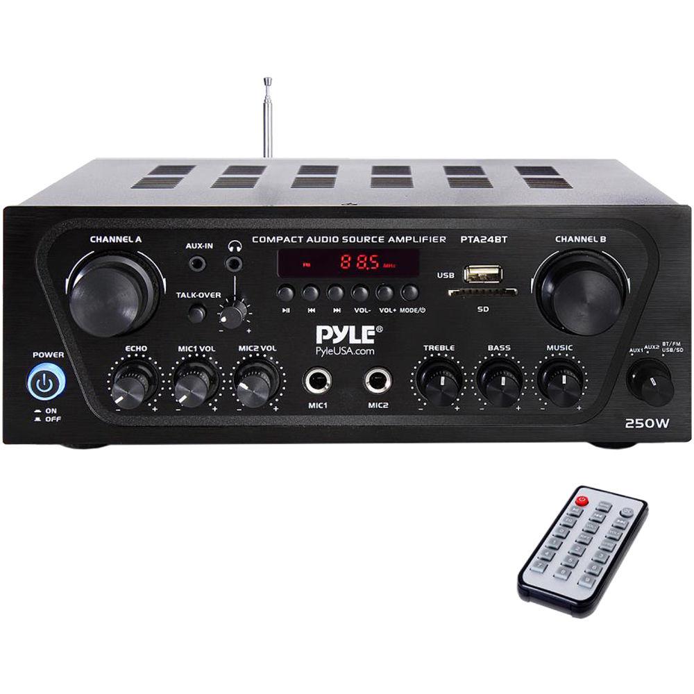 Pyle Pro PTA24BT Stereo Receiver with Bluetooth