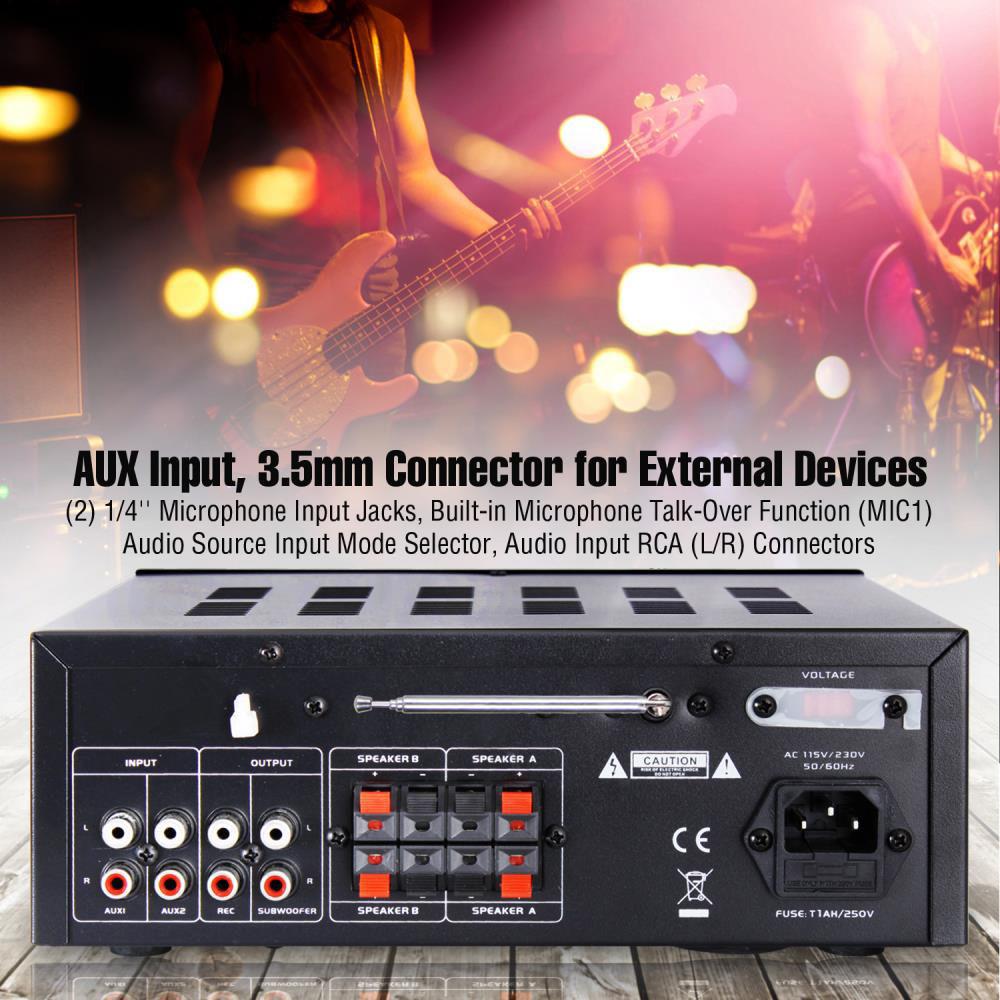 Pyle Pro PTA24BT Stereo Receiver with Bluetooth