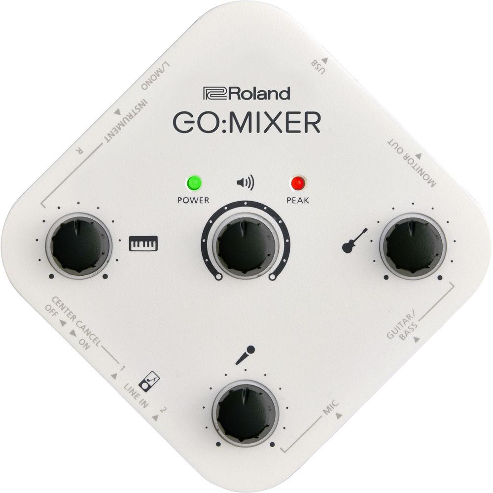 Roland GO:Mixer Audio Mixer for Smartphones, Roland, GO:Mixer, Audio, Mixer, Smartphones