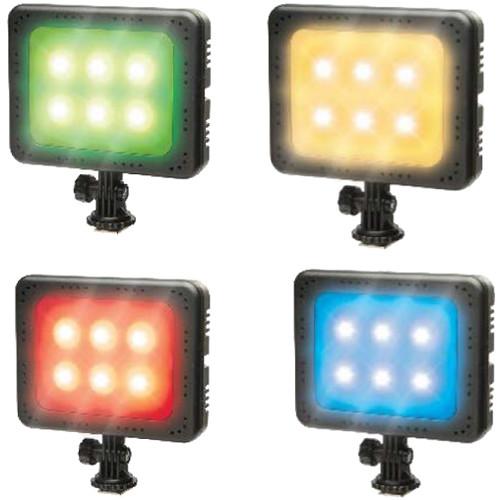 Smith-Victor Spectrum RGB Multi-Color On-Camera LED Light