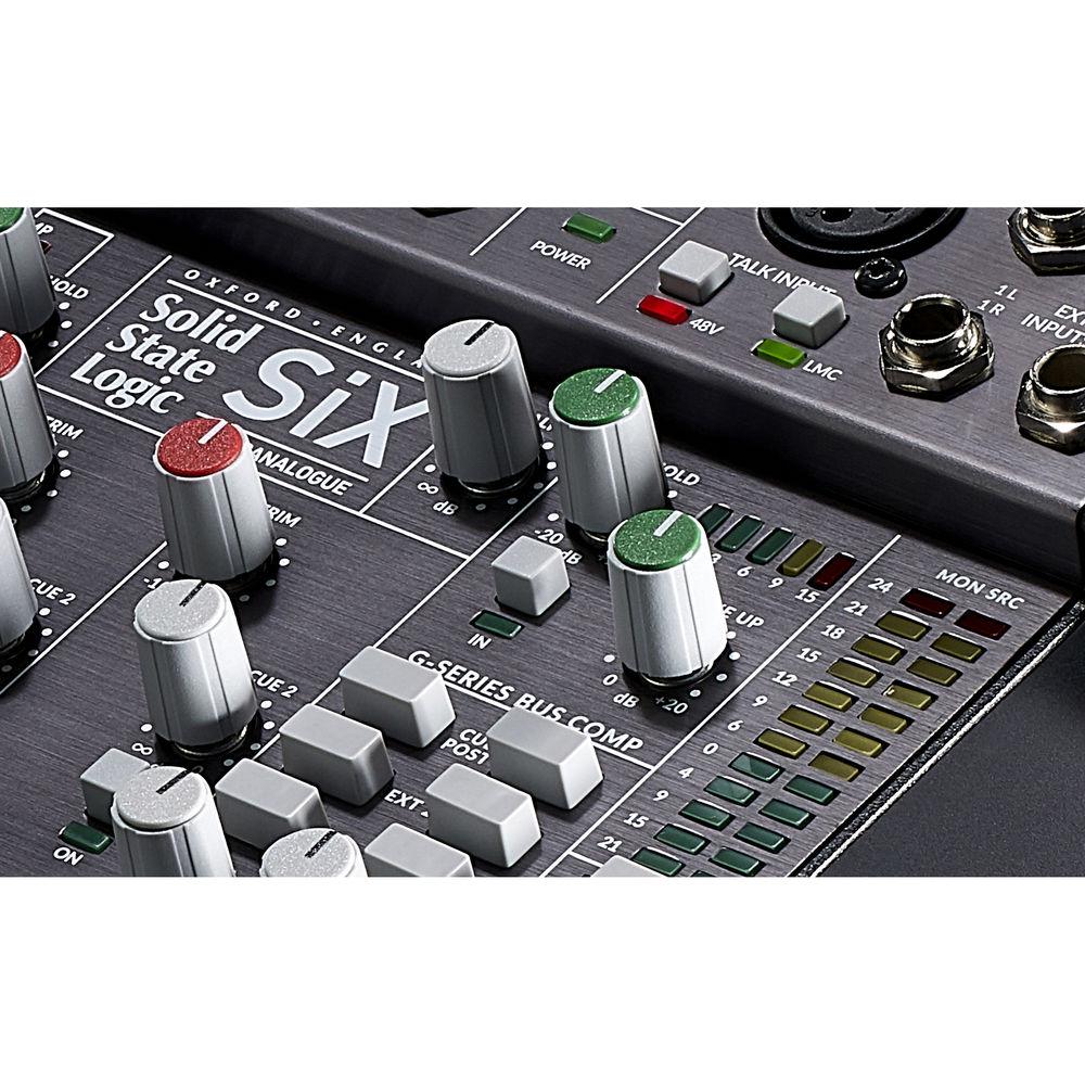 Solid State Logic SiX 4-Channel SuperAnalogue Desktop Mini Mixer, Solid, State, Logic, SiX, 4-Channel, SuperAnalogue, Desktop, Mini, Mixer
