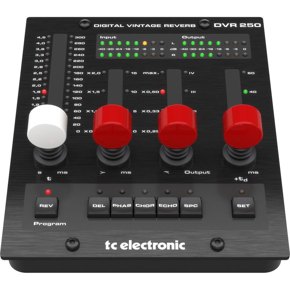 TC Electronic DVR250-DT Digital Vintage Reverb Effects Processor