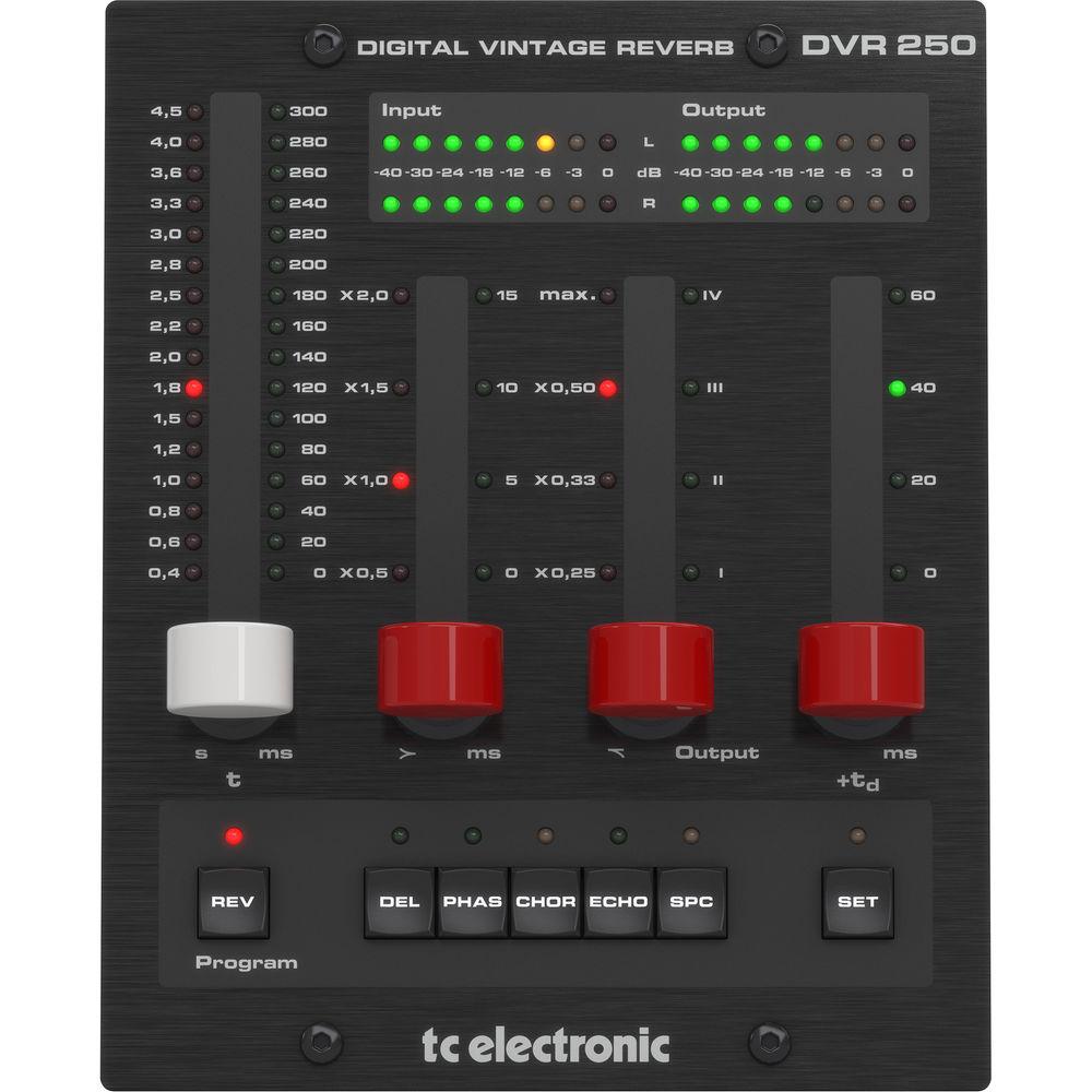 TC Electronic DVR250-DT Digital Vintage Reverb Effects Processor