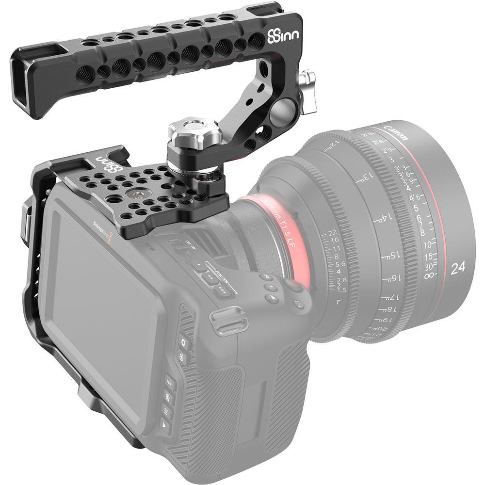 8Sinn Half Cage with Top Handle Scorpio for Blackmagic Design Pocket Cinema Camera 4K