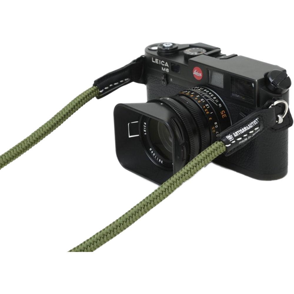 Artisan & Artist ACAM-306N Braided Silk-Cord Long Camera Strap