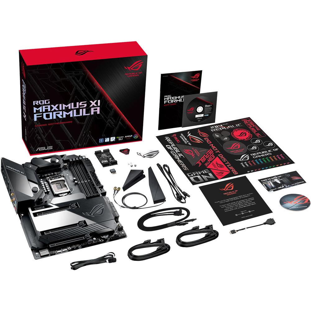 ASUS Republic of Gamers Maximus XI Formula LGA 1151 ATX Motherboard
