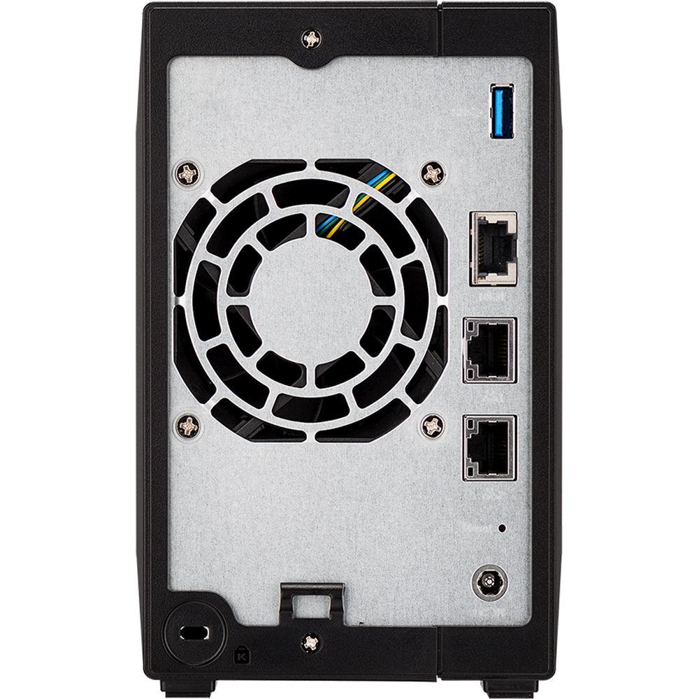 Asustor Marvell Armada A7020 2-Bay Nas Dual-Core Gbe Hardware Encryption Enclosure