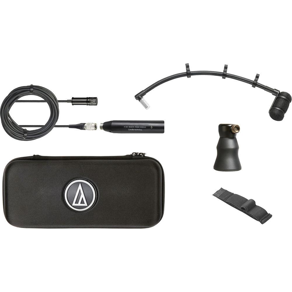 Audio-Technica Cardioid Condenser Instrument Microphone with Gooseneck & Magnetic Piano Mount