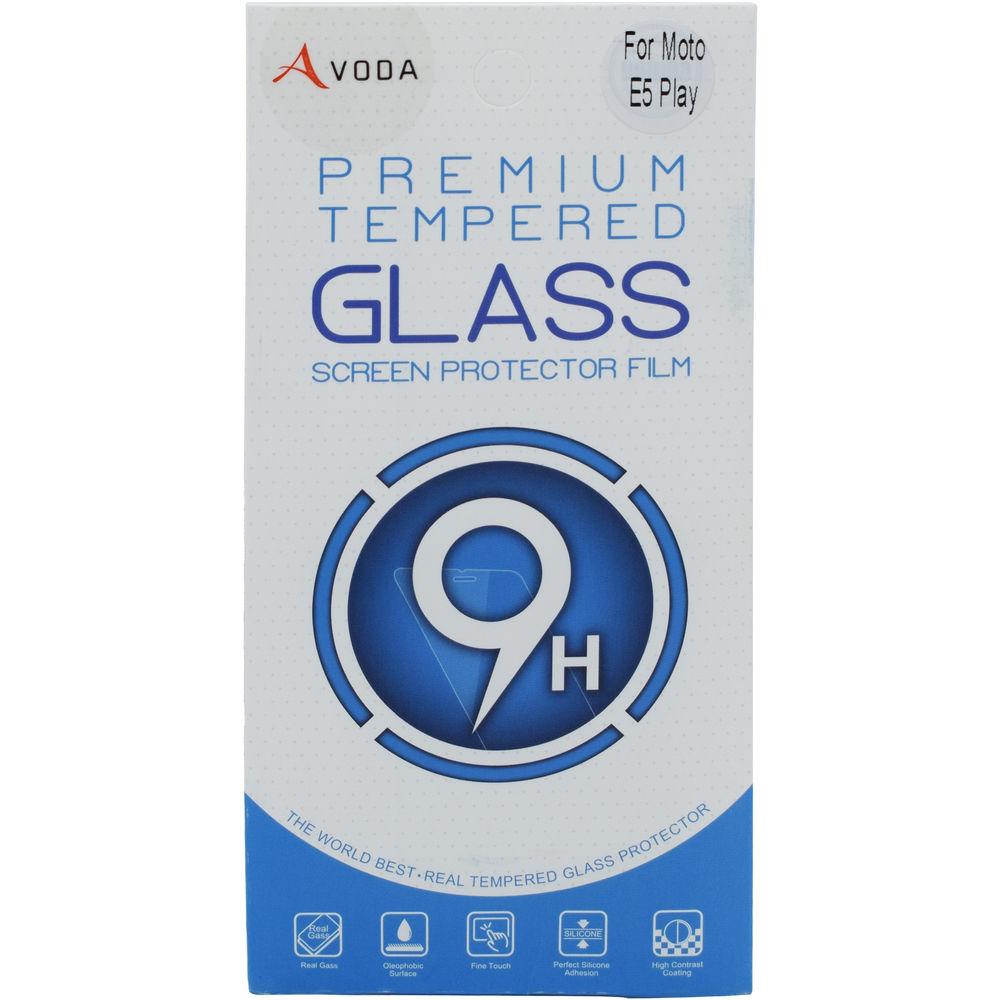 AVODA Tempered Glass Screen Protector for Moto E5 Play