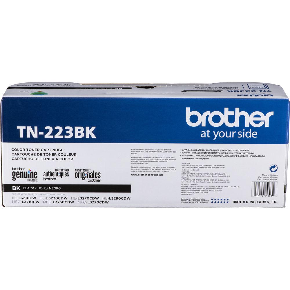 Brother TN223BK Standard-Yield Toner