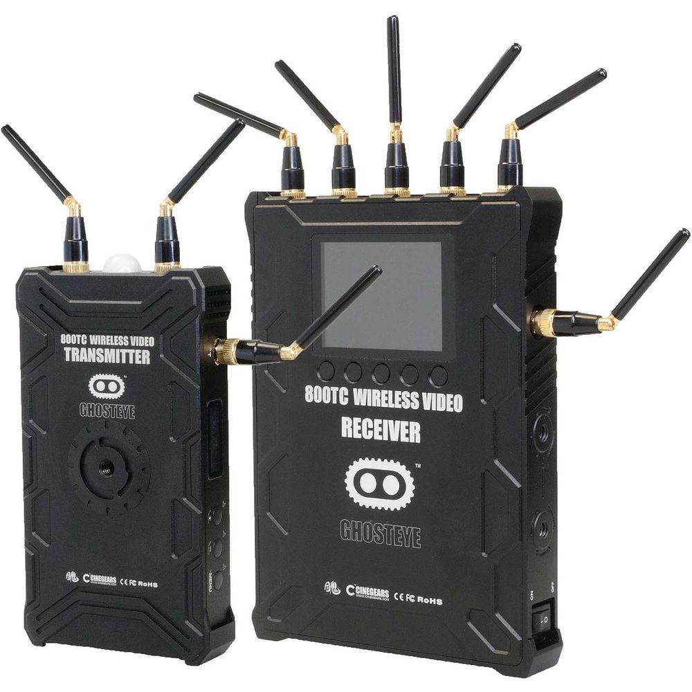 CINEGEARS Ghost-Eye Wireless HD SDI Video Transmission Kit 800TC V-Mount Encrypted