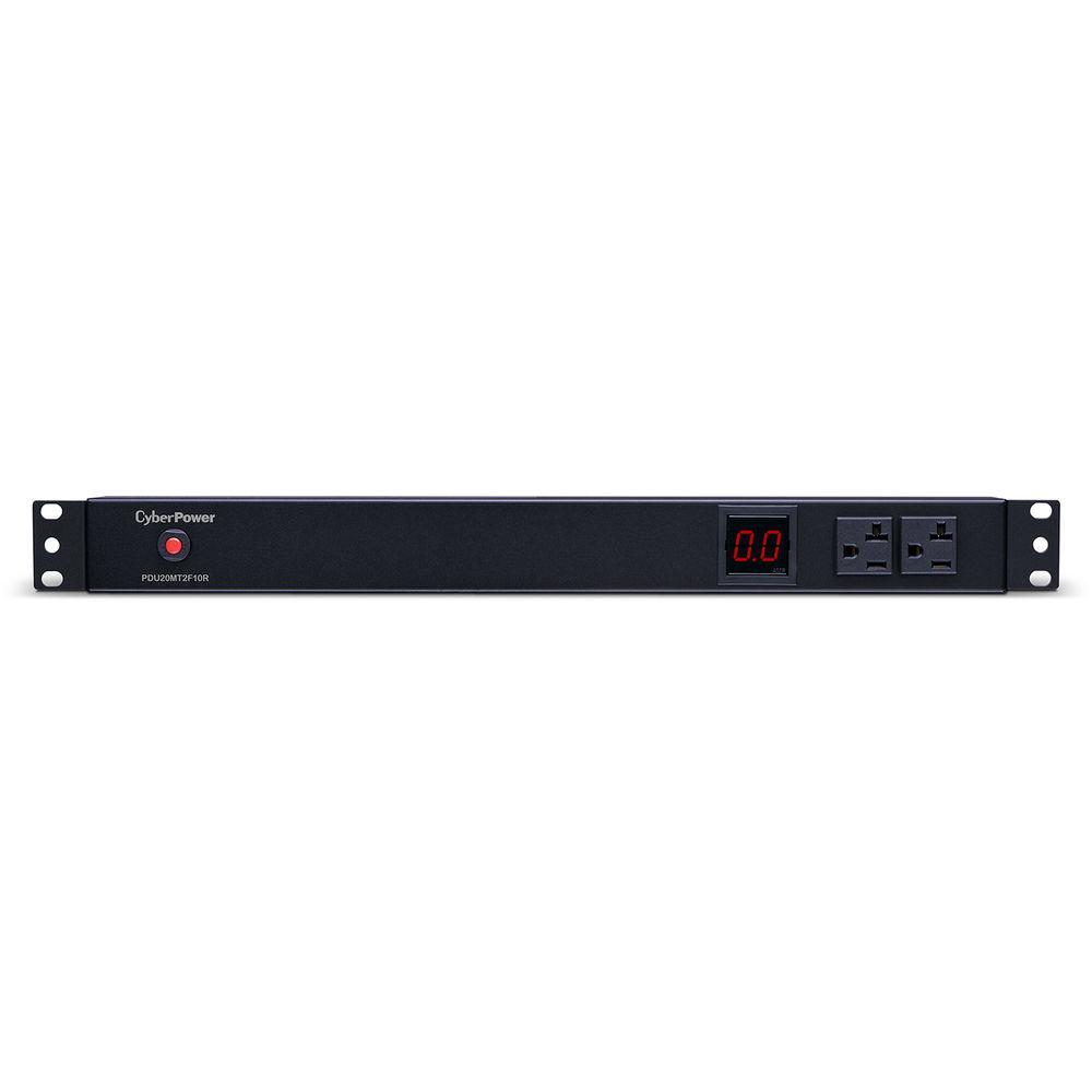 CyberPower Metered PDU16A 100-125V 50 60Hz Nema L5-20P Plug, 12 Nema 5-20R 1U 15