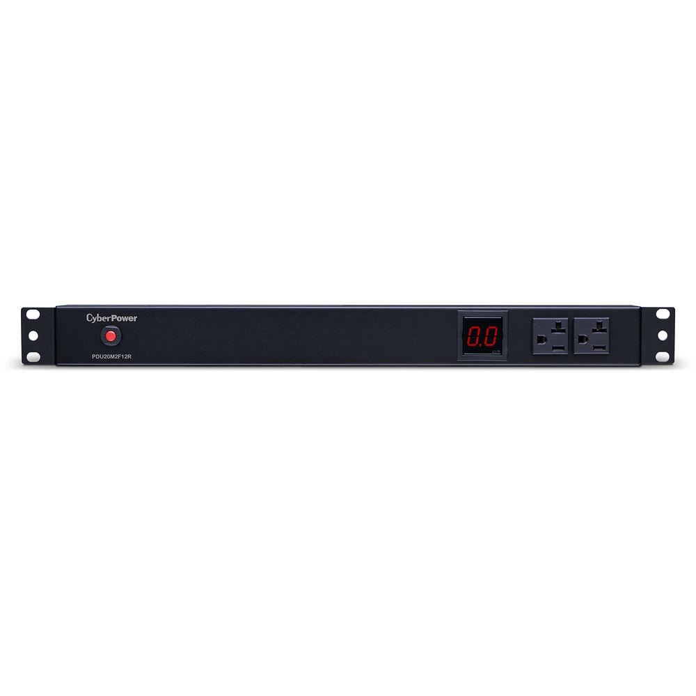 CyberPower Metered PDU16A 100-125V 50 60Hz Nema L5-20P Plug 14 Nema 5-20R1U 15