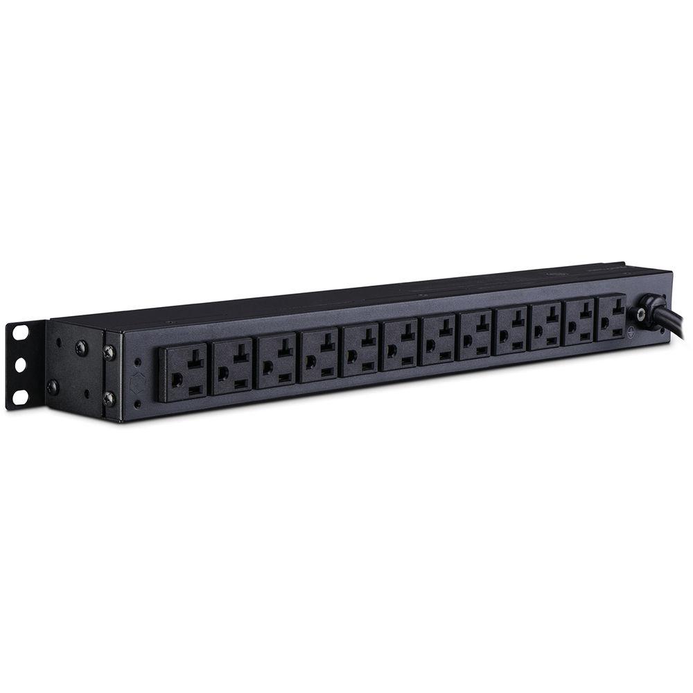 CyberPower PDU 16A 100-125V 50 60Hz Nema L5-20P Plug,12 Nema 5-20R,1U 15