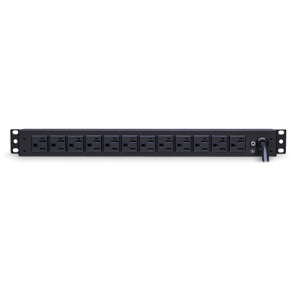 CyberPower PDU 16A 100-125V 50 60Hz Nema L5-20P Plug,12 Nema 5-20R,1U 15