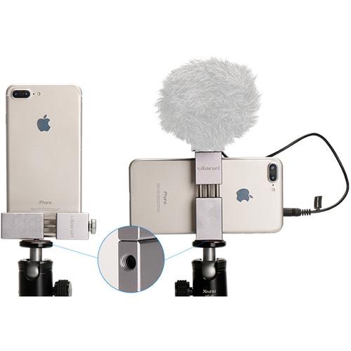 DigitalFoto Solution Limited 65mm To 95mm Tripod Phone Mount With Cold Shoe 1 4 Screw