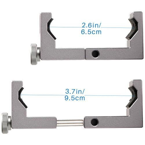 DigitalFoto Solution Limited 65mm To 95mm Tripod Phone Mount With Cold Shoe 1 4 Screw