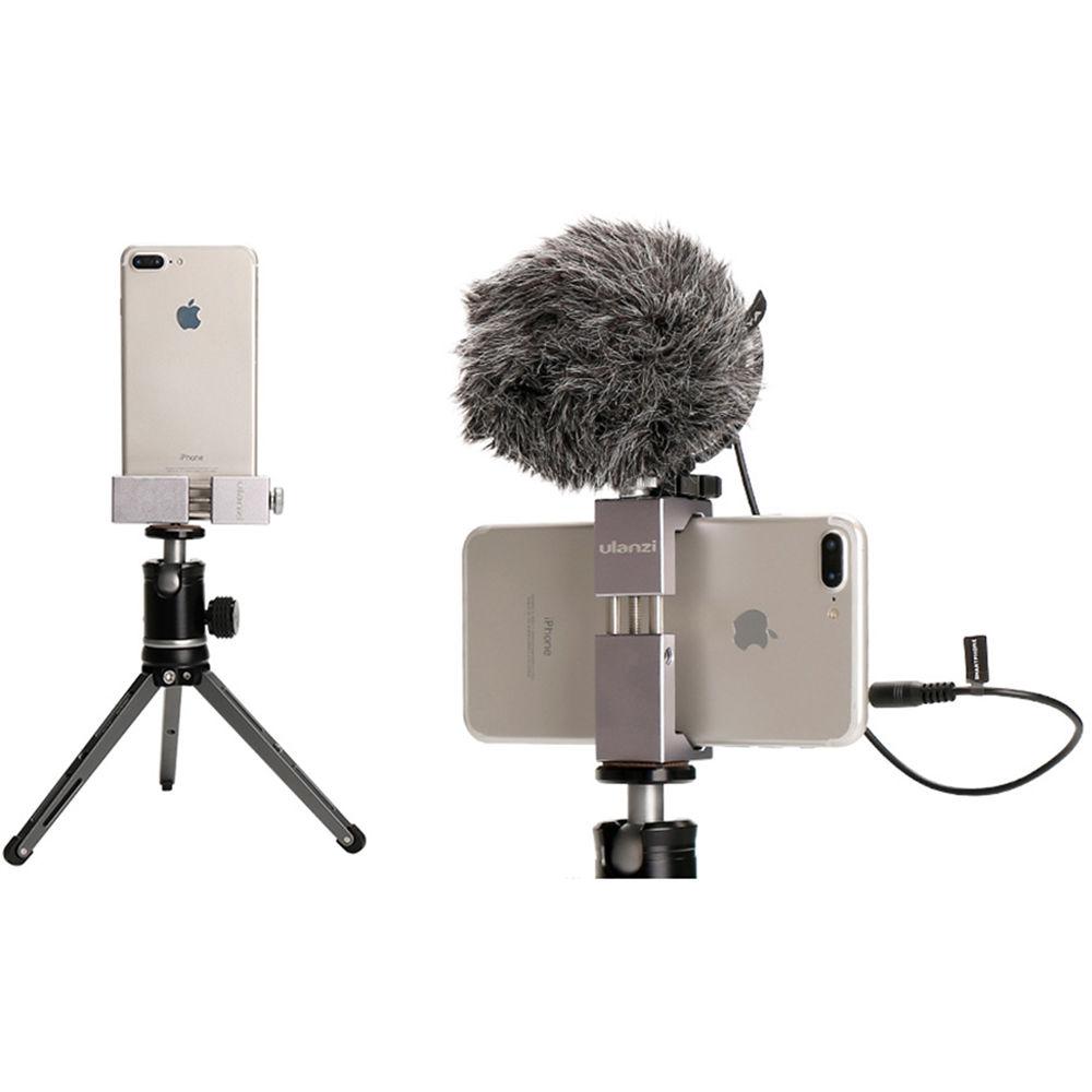 DigitalFoto Solution Limited 65mm To 95mm Tripod Phone Mount With Cold Shoe 1 4 Screw