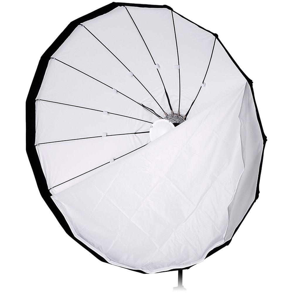 FotodioX EZ-Pro Foldable Beauty Dish Softbox Combo with 50-Degree Grid for Comet Flash Heads