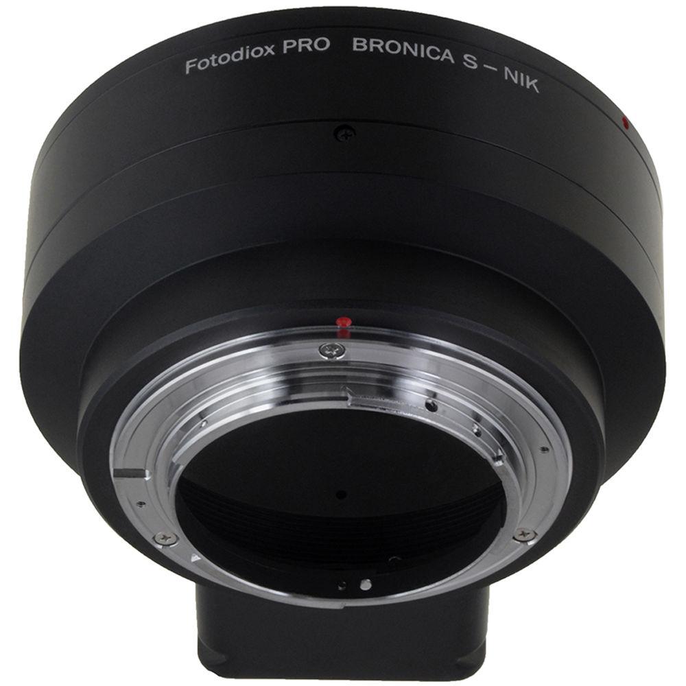 FotodioX Pro Mount Adapter for Bronica S Lens to Nikon F-Mount Camera