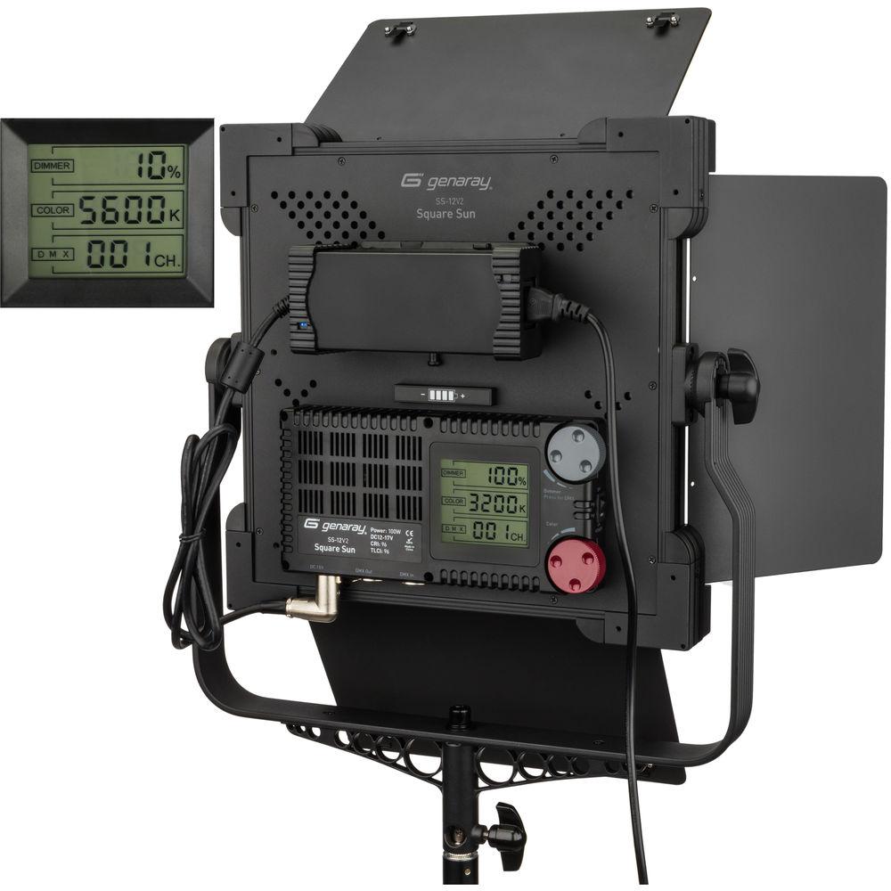 Genaray Square Sun 1x1 Bi-Color Soft LED Flood